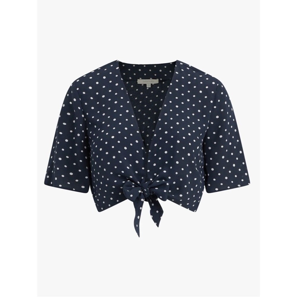 NEW Favorite Daughter The Getaway Top In Navy Size XL